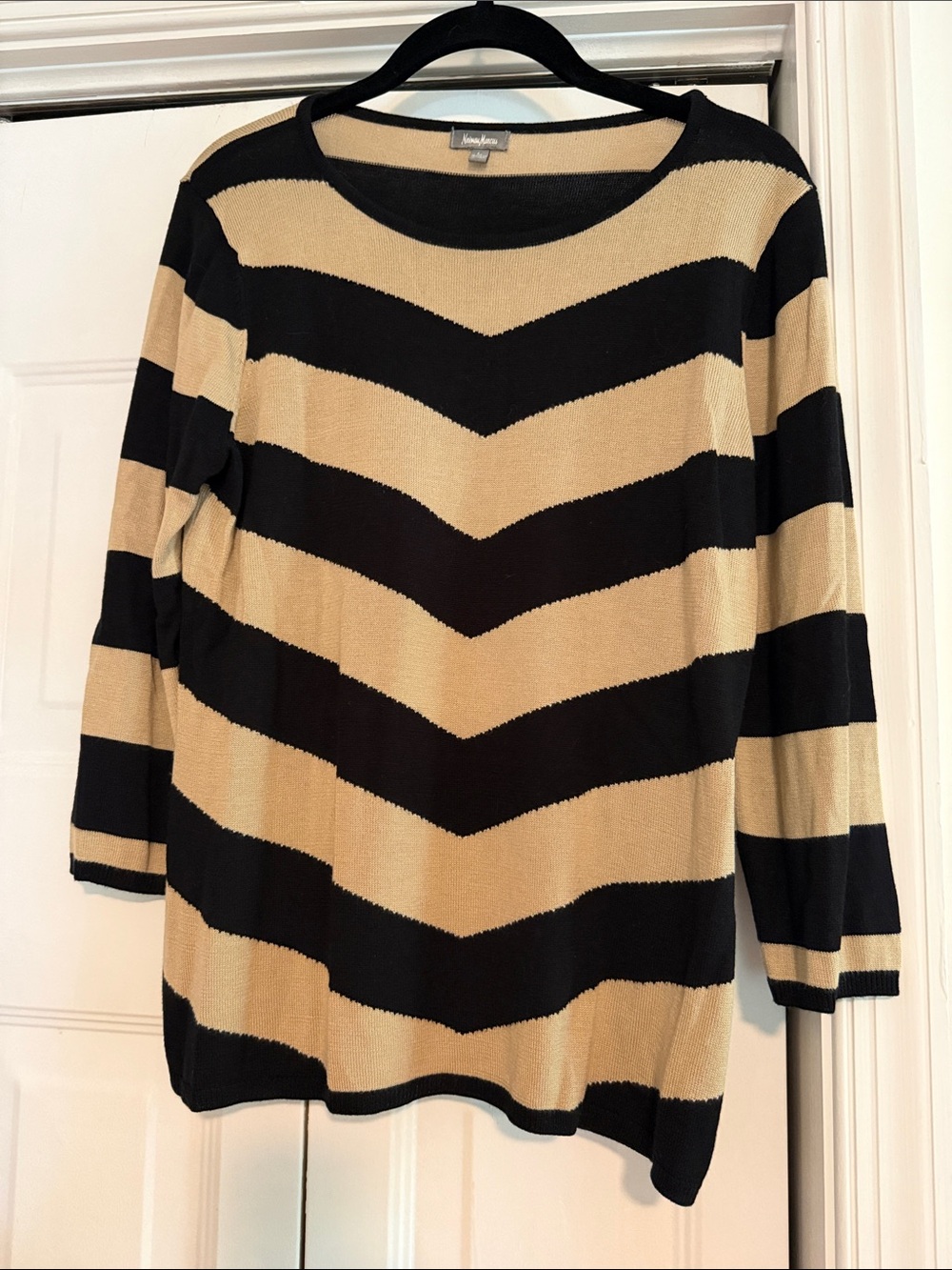Neiman Marcus Stripe Sweater